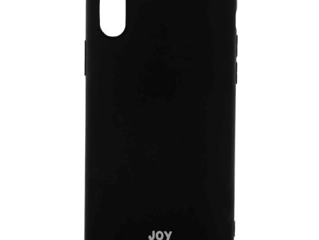 iPhone X   Xs Joy Case Fleksibelt Plastik Cover - Sort For Cheap