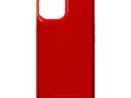 iDeal Of Sweden iPhone 15 Clear Case - Radiant Red Hot on Sale