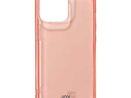 iPhone 13 Pro Joy Case Fleksibelt Plastik Cover - Gennemsigtig   Pink Cheap