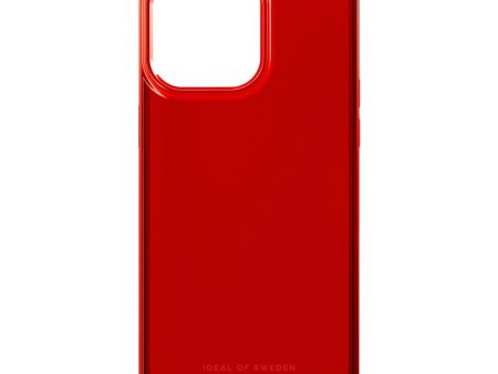 iDeal Of Sweden iPhone 15 Pro Max Clear Case - Radiant Red Supply