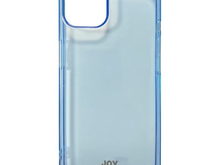 iPhone 14   13 Joy Case Fleksibelt Plastik Cover - Gennemsigtig   Blå Online Sale