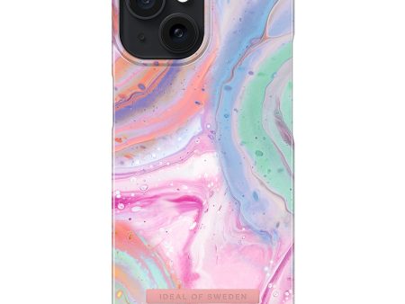 iDeal Of Sweden iPhone 15 Fashion Case - Pastel Marble For Cheap