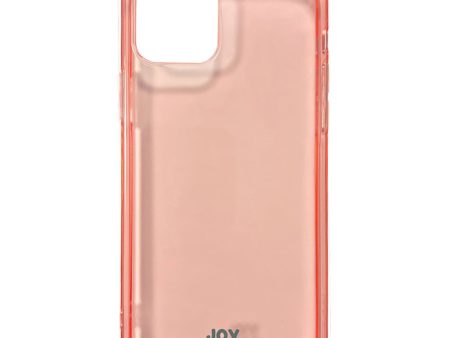 iPhone 12   12 Pro Joy Case Fleksibelt Plastik Cover - Gennemsigtig   Pink Hot on Sale