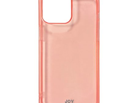 iPhone 14 Pro Max Joy Case Fleksibelt Plastik Cover - Gennemsigtig   Pink Online now