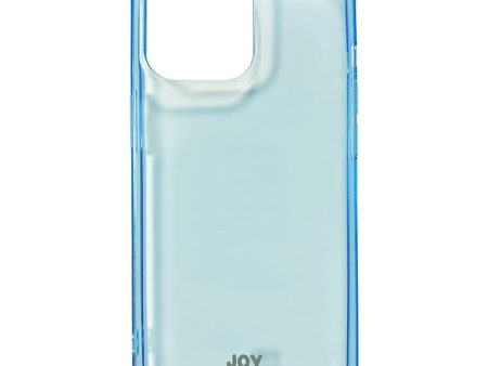 iPhone 13 Pro Joy Case Fleksibelt Plastik Cover - Gennemsigtig   Blå Online Sale