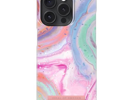 iDeal Of Sweden iPhone 15 Pro Fashion Case - Pastel Marble on Sale