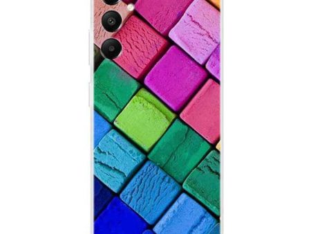 Samsung Galaxy A05s Fleksibel Plastik Cover m. Motiv - Flerfarvet Sale