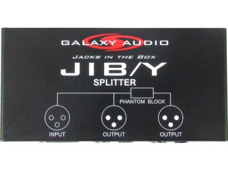 Galaxy Audio JIB Y Jack In The Box Microphone Splitter Sale