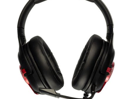 Meters M-LEVEL-RED Wired Gaming Headset - Red For Discount