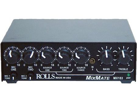 Rolls MX153 MixMate Mic Line Mixer Hot on Sale