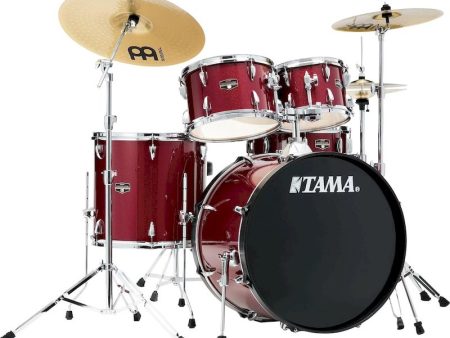 Tama IE52CCPM Imperialstar IE52C 5-piece Complete Drum Set (Candy Apple Mist) Discount