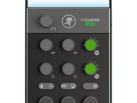 Mackie M-CASTER LIVE Portable Live Streaming Mixer (Black) For Sale