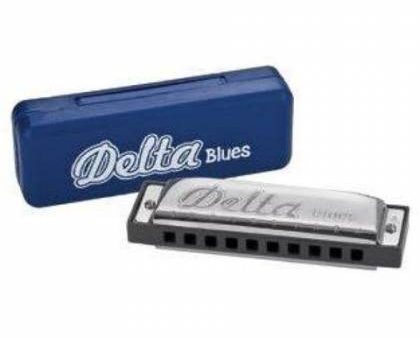 Delta Blues HD10G Harmonica in Key of G w  Case on Sale