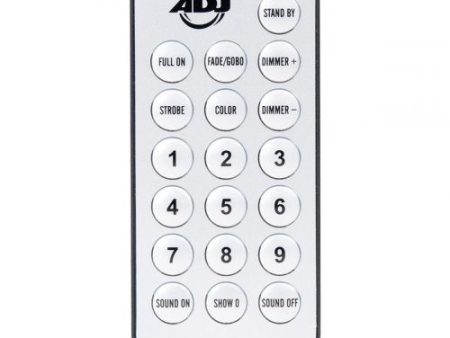 American DJ ADJ-UC-IR Handheld Remote Control Supply