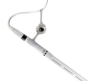 Audix M1255BWS Miniature Supercardioid Condenser Microphone w  25  Cable - White For Sale