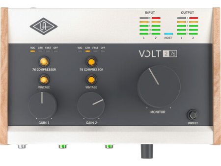 Universal Audio VOLT276 USB Type-C Audio MIDI Interface w  Built-In Compressor Cheap