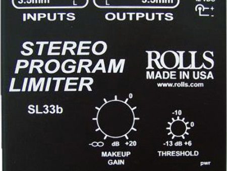 Rolls SL33B Stereo Program Limiter Online Hot Sale