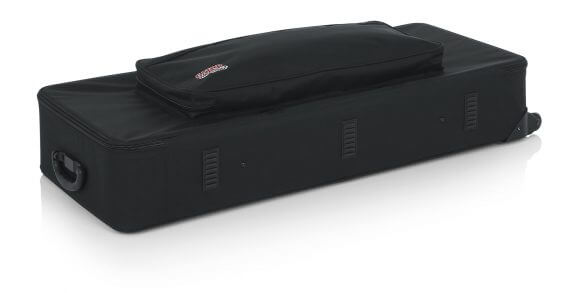 Gator GK-61 61-Note Keyboard Rigid EPS Foam Lightweight Case w  Wheels For Discount