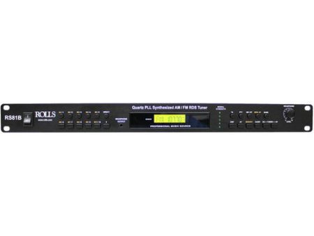 Rolls RS81B Quartz PLL Synthesized AM FM Tuner Discount