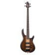 Cort C4-PLUS-OVMH-ABB C4 Plus Bass - Electric Bass with Bartolini Pickups - Antique Brown Burst Hot on Sale