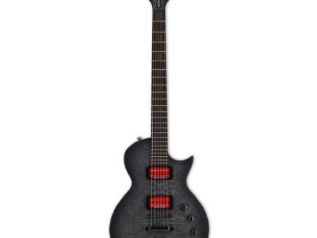 ESP BEN BURNLEY Baritone Electric Guitar (See-Thru Black Sunburst Satin) Cheap