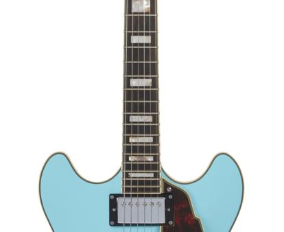 D Angelico PREMIER DC Series Semi Hollow-Body Electric Guitar (Sky Blue) Discount