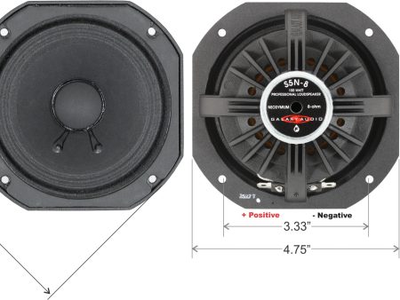 Galaxy Audio S5N-8 Replacement Speaker for Legacy Hotspots Sale