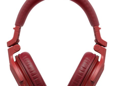 Pioneer DJ HDJ-CUE1BT-R Bluetooth Closed-Back DJ Headphones - Red For Cheap