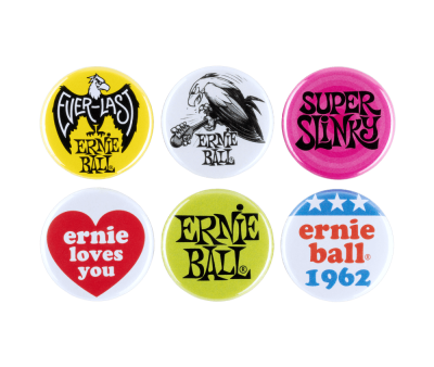 Ernie Ball 4009EB 1   Assorted Buttons - 6 pack Cheap