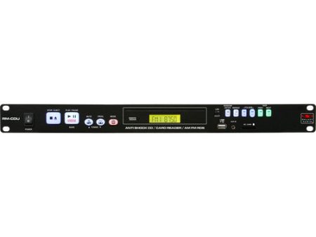 Galaxy Audio RM-CDU Rack Mount Tuner CD Player Combo Supply