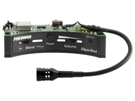 Fishman ELLIPSE MATRIX Blend Undersaddle Pickup & Preamp System - Narrow Format Online Sale