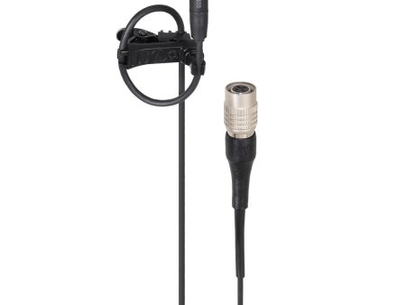 Audio-Technica BP899CW Subminiature Omnidirectional Condenser Lavalier Microphone - Wireless cW Black Hot on Sale