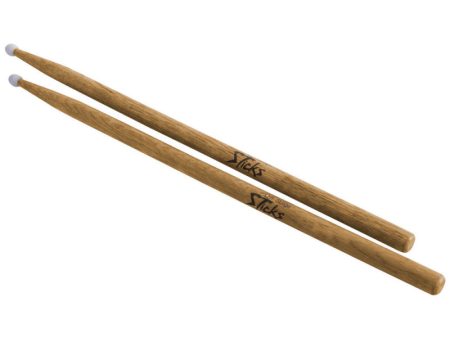 On-Stage HN7A Hickory 7A Nylon Tip Drum Sticks on Sale