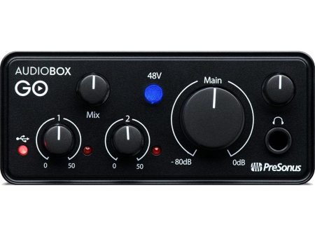 Presonus Audiobox GO Ultra-Compact 2x2 Audio Interface Online