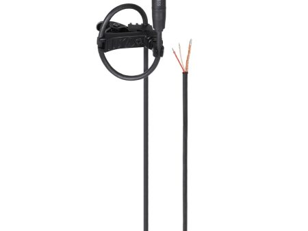 Audio-Technica BP899C Subminiature Omnidirectional Condenser Lavalier Microphone - Unterminated Black For Discount