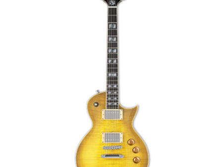 ESP LTD ALEX SKOLNICK Signature Electric Guitar (Lemon Burst Flame Maple) Discount