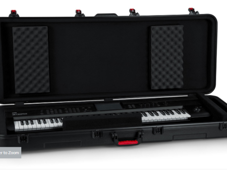 Gator GTSA-KEY76 TSA Molded Keyboard Case w  Wheels - 76-Keys Sale