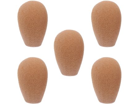 Galaxy Audio WS-HSUBG Windscreen for All Omni HS & ES Uni-Directional Models (5 pack) - Beige For Sale