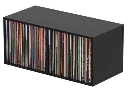 Glorious RECORD-BOX-230-BLK Record Box - Black Cheap