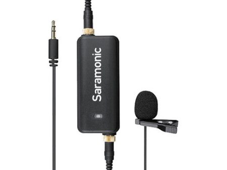 Saramonic LAVMIC Omnidirectional Lavalier Microphone w  2-Input Audio Mixer Online Hot Sale