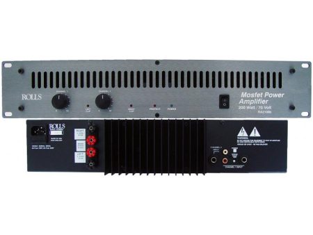 Rolls RA2100B Stereo 70V Power Amplifier Online Sale