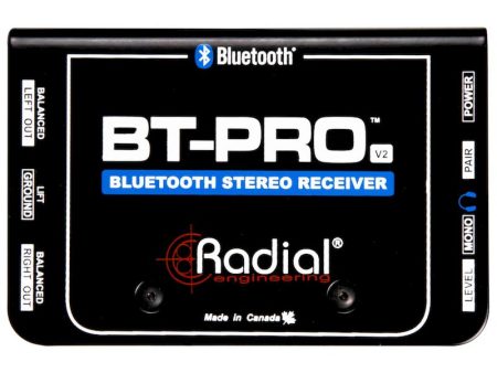 Radial Engineering BT-PRO V2 Stereo Bluetooth Direct Box For Discount