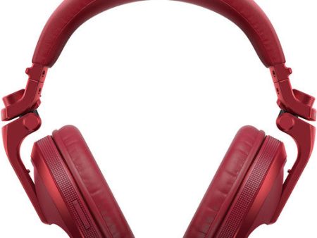 Pioneer DJ HDJ-X5BT Over-Ear DJ Headphones w  Bluetooth - Red on Sale