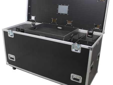 ProX XS-UTL246036W TruckPaX™ Heavy-Duty Truck Pack Utility Flight Case W-Divider and Tray Kit Online