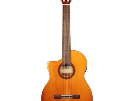 Cordoba IBERIA C5-CE CD Left-Handed Nylon-String Classical Guitar - High Gloss Sale