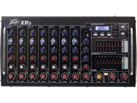 Peavey XR S 8-Channel 1000 W Powered Mixer w  Bluetooth Sale