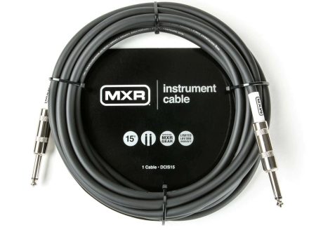 Dunlop MXR DCIS15 Straight Standard Instrument Cable - 15ft Fashion