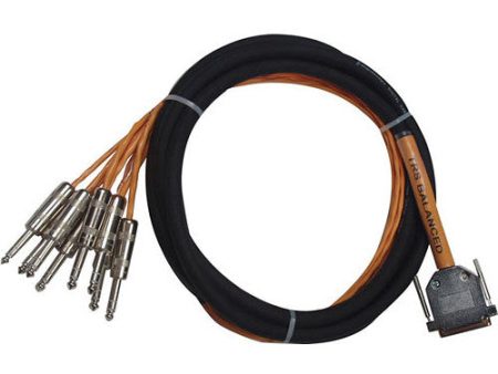 Avid DB25-TRS DigiSnake DB25 to 8 x 1 4  TRS 12  Snake Cable Online Hot Sale