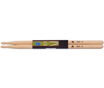 RB Drums RB-2B Maple Drum Sticks w  Wood Tips Sale