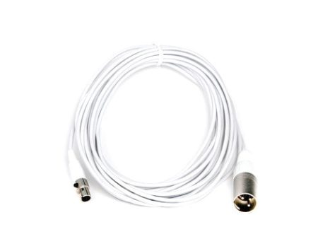 Audix CBLM25 Mini XLR Female To XLR Male Cable - 25  (White) Online Hot Sale